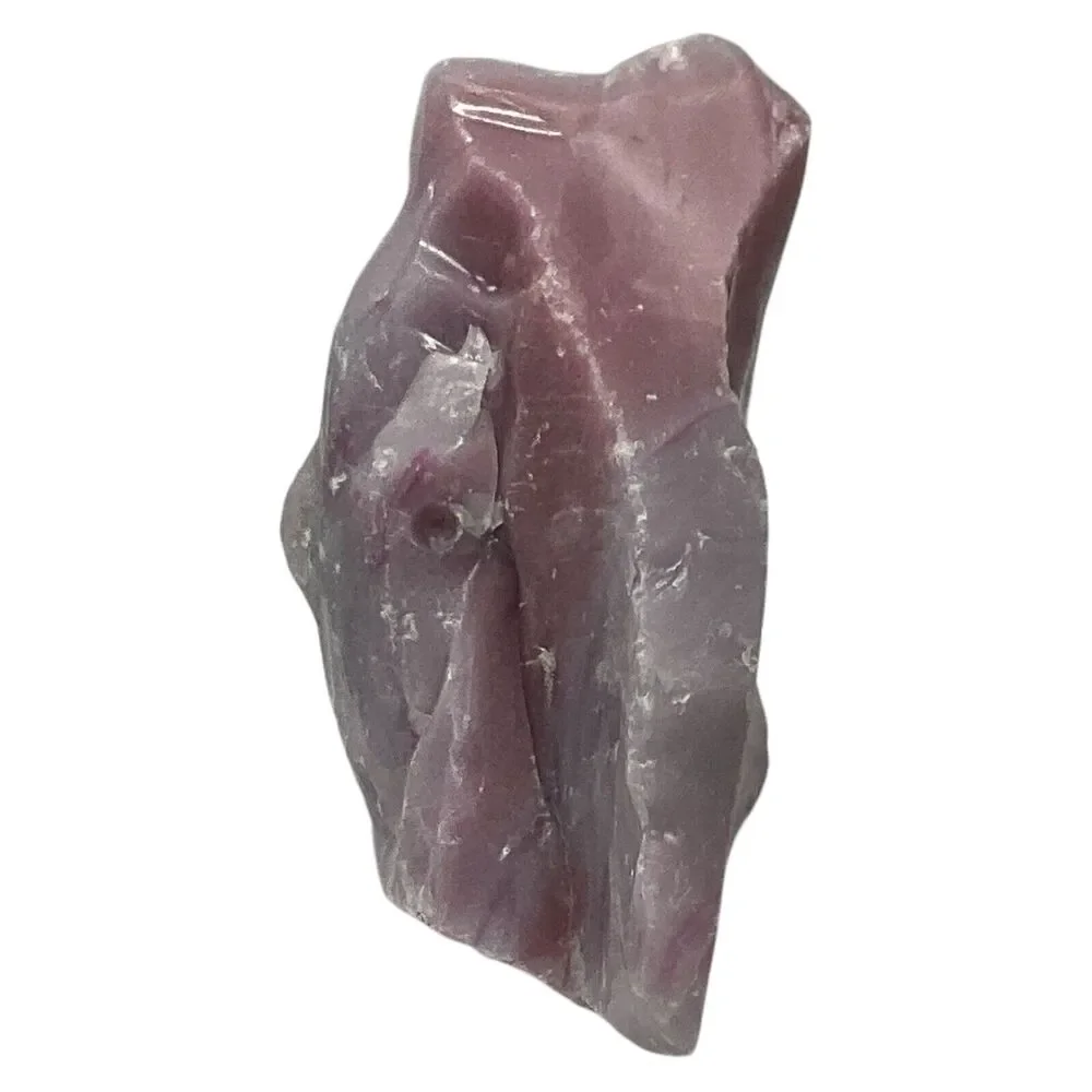 Lavender Pink‎ Swirl Art Glass Cullet Slag Glass #5XL4